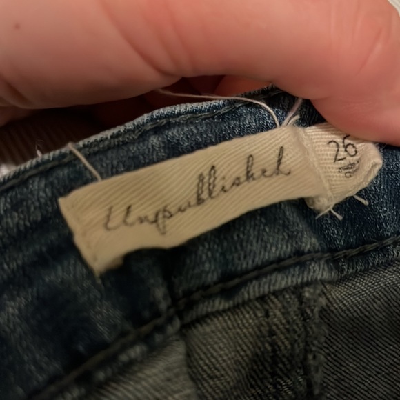 Unpublished brand Jeans 26 - Picture 7 of 8